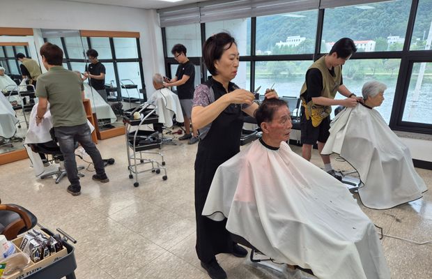 2025년 9월 이미용 진행